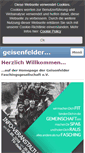 Mobile Screenshot of gfg-geisenfeld.de